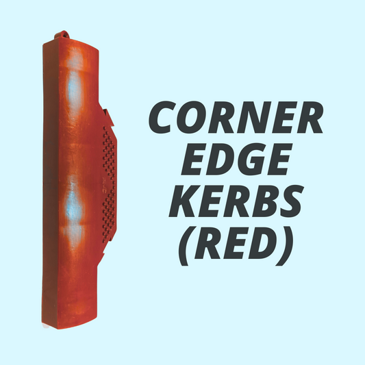 Kerbs for pavers - Red