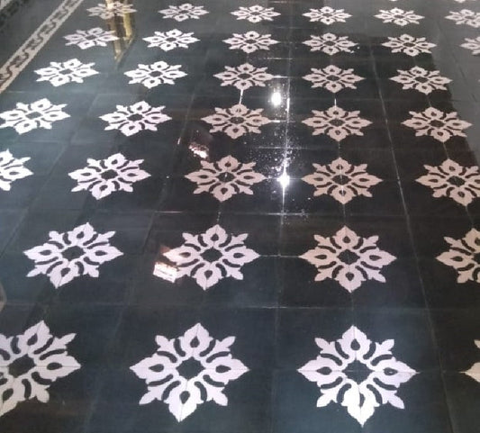 Eminent Blossom Athangudi Tiles