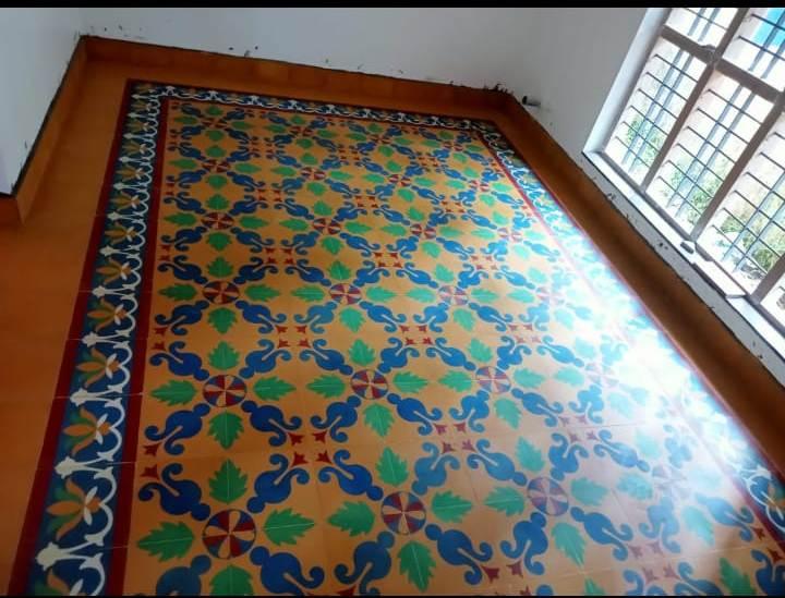 Nature Harmony Athangudi Tiles - bharatnatural