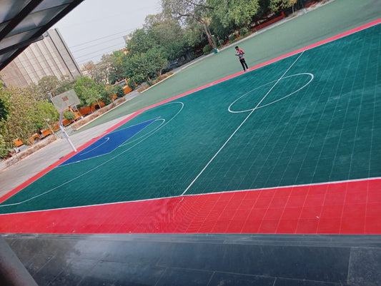 Best Sports Flooring in India (2026): Acrylic vs PP Tiles | Bharat Natural
