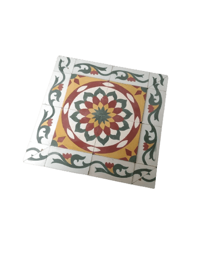 Sunflower Mirage Athangudi TIles