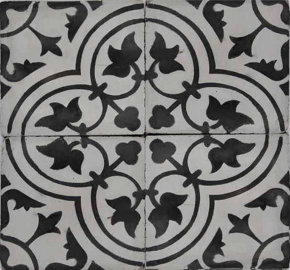 Dual Flower athangudi Tiles